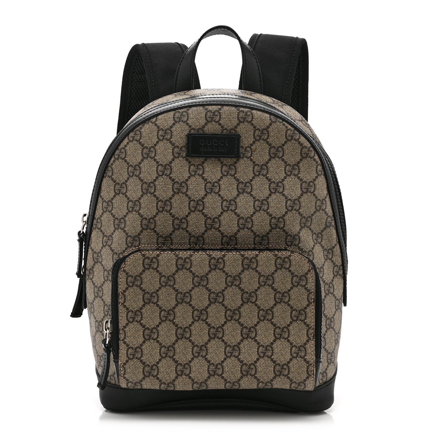 Gucci GG Supreme Monogram Small Eden Day Backpack Black