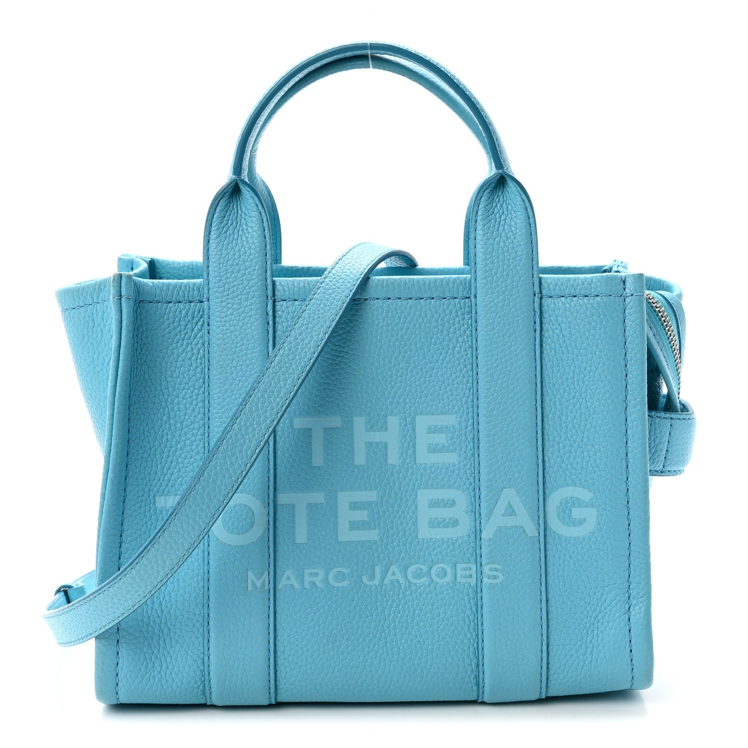 Marc Jacobs Grained Calfskin Small The Tote Bag Pool