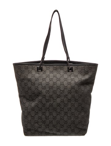 GG Canvas Top Handle Bag