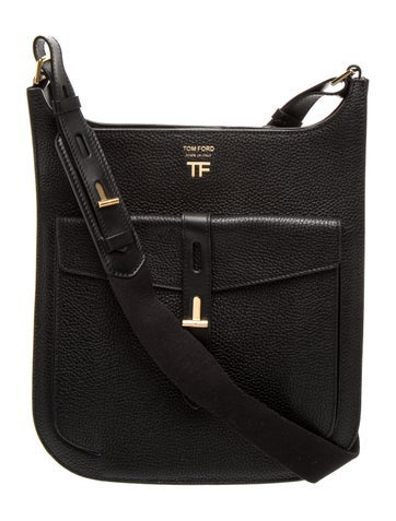 Tom Ford Leather Messenger Bag