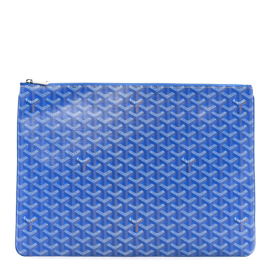 Goyard Goyardine Senat Pochette GM Sky Blue