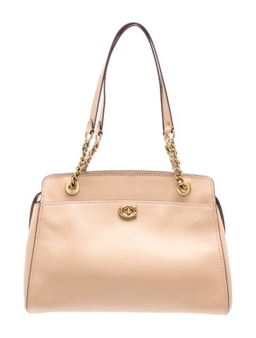 Leather Top Handle Bag