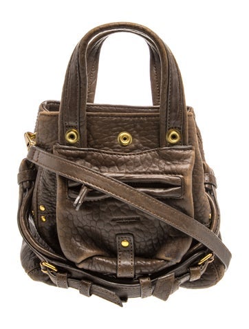 Jerome Dreyfuss Leather Top Handle Bag