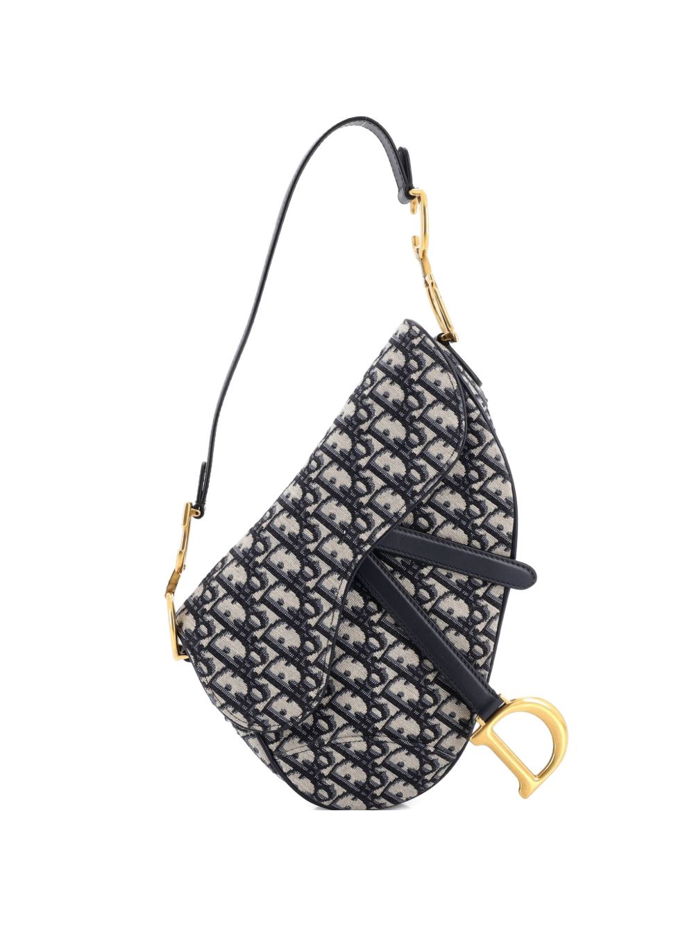Saddle Handbag Oblique Canvas Medium shoulder bag