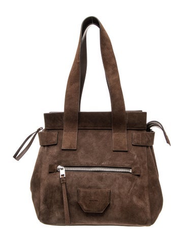 Suede Shoulder Bag