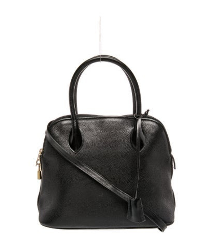 Bally Leather Top Handle Bag