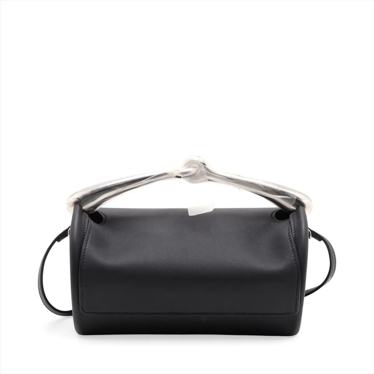 Hermès MAXIMALL Vaud Volupte Black Silver Metal Fittings