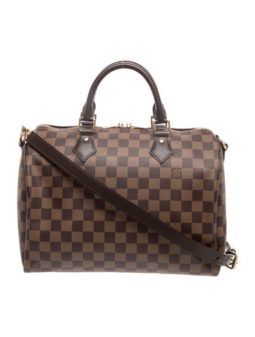 Damier Ebene Speedy Bandouliere 35