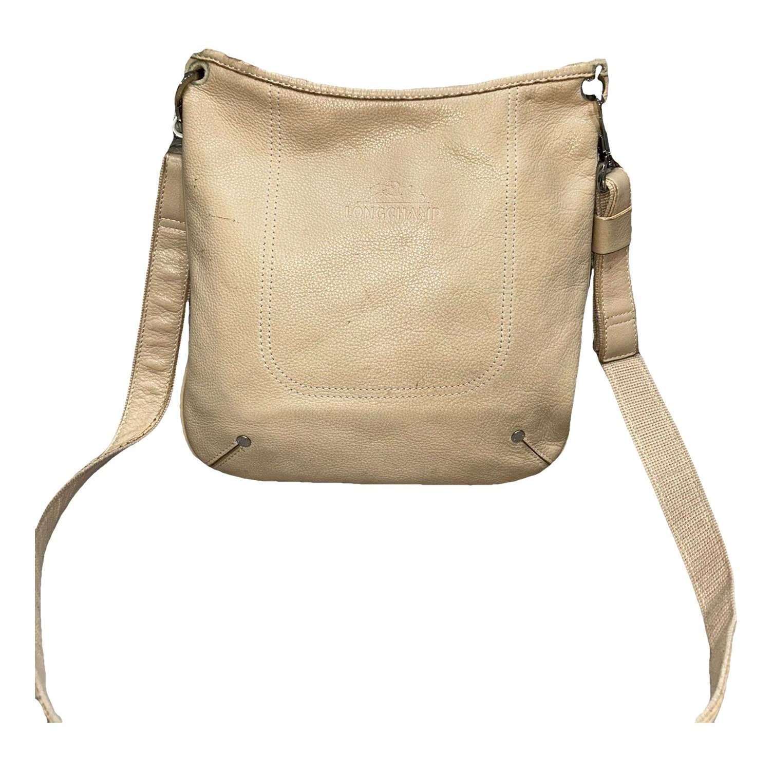 Balzane leather crossbody bag