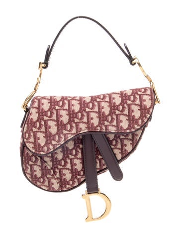 Oblique Jacquard Oblique Saddle Mini
