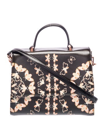 Leather Top Handle Bag