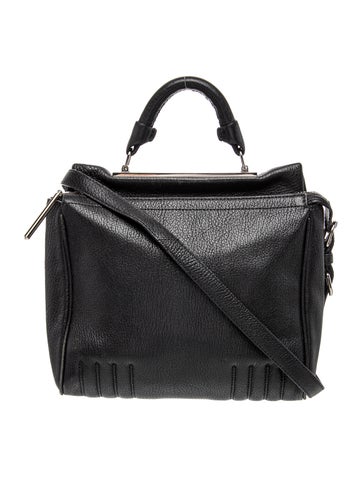 Leather Top Handle Bag