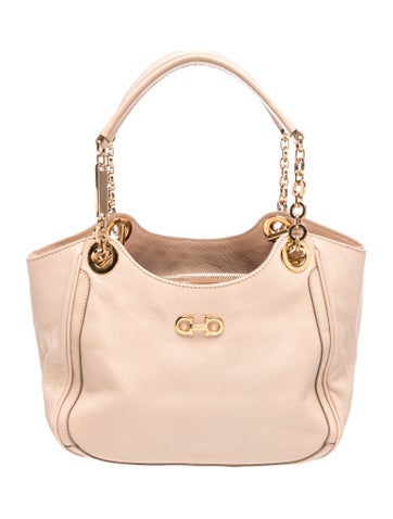 Leather Top Handle Bag