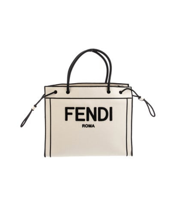 Fendi Canvas Shoulder Bag