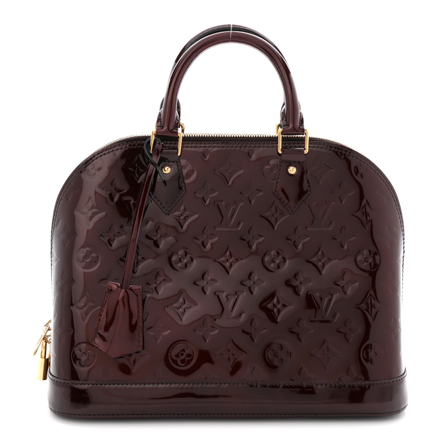 Louis Vuitton Louis Vuitton Vernis Alma PM Amarante