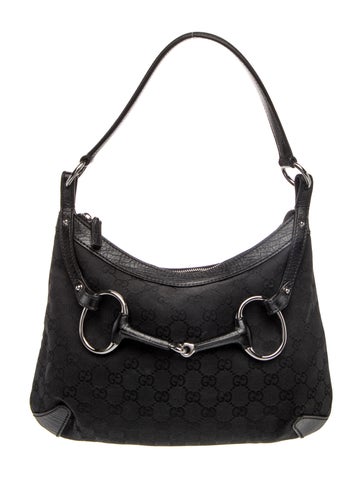 GG Canvas Shoulder Bag Vintage