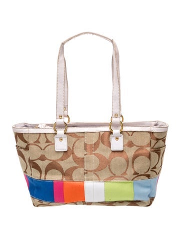 Coach Canvas Shoulder Bag