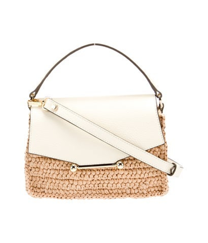 Strathberry Raffia Shoulder Bag