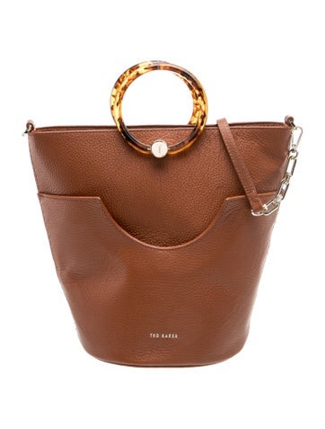 Leather Top Handle Bag