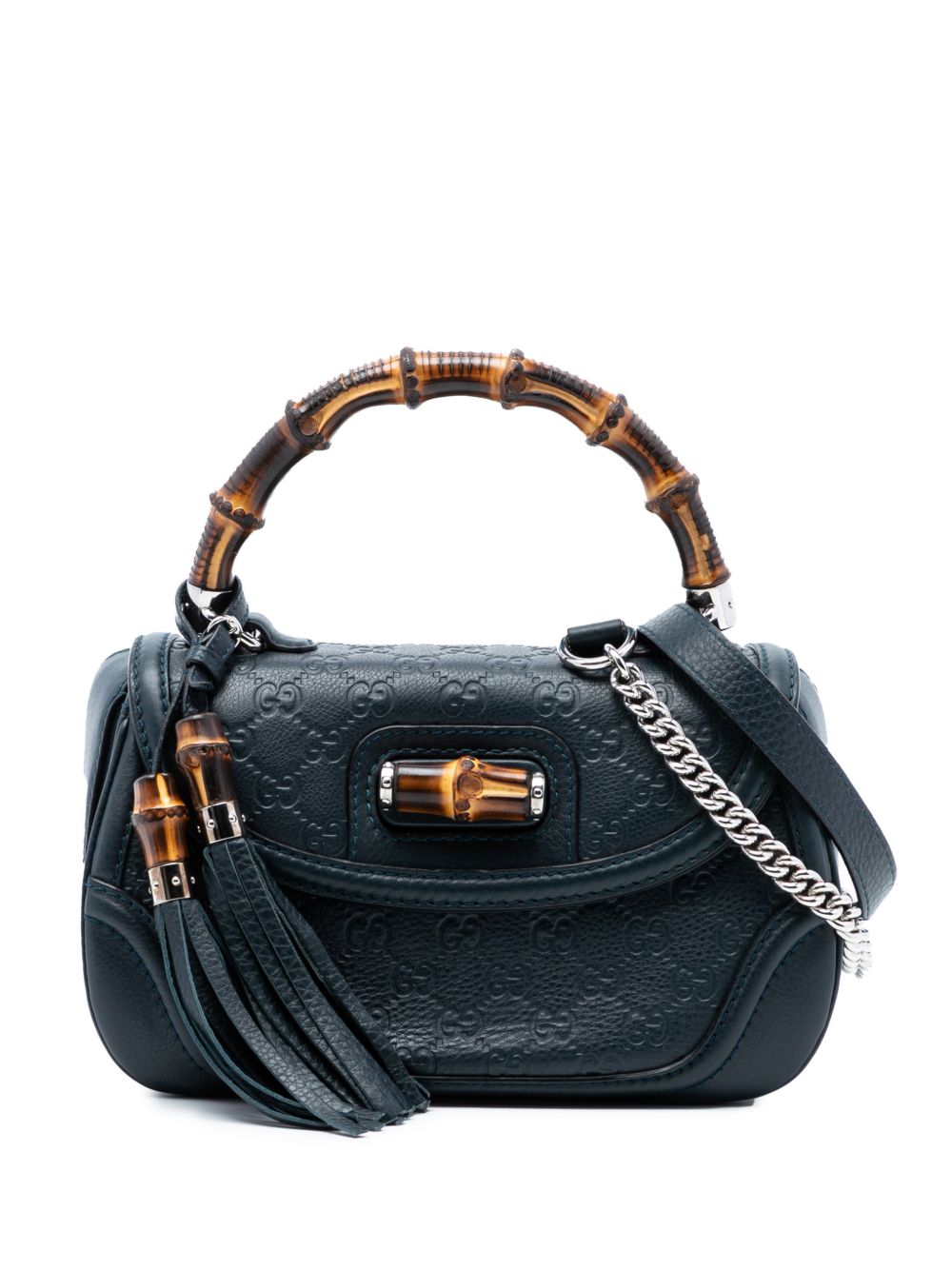 2016-2025 Medium Guccissima New Bamboo Top Handle Bag satchel