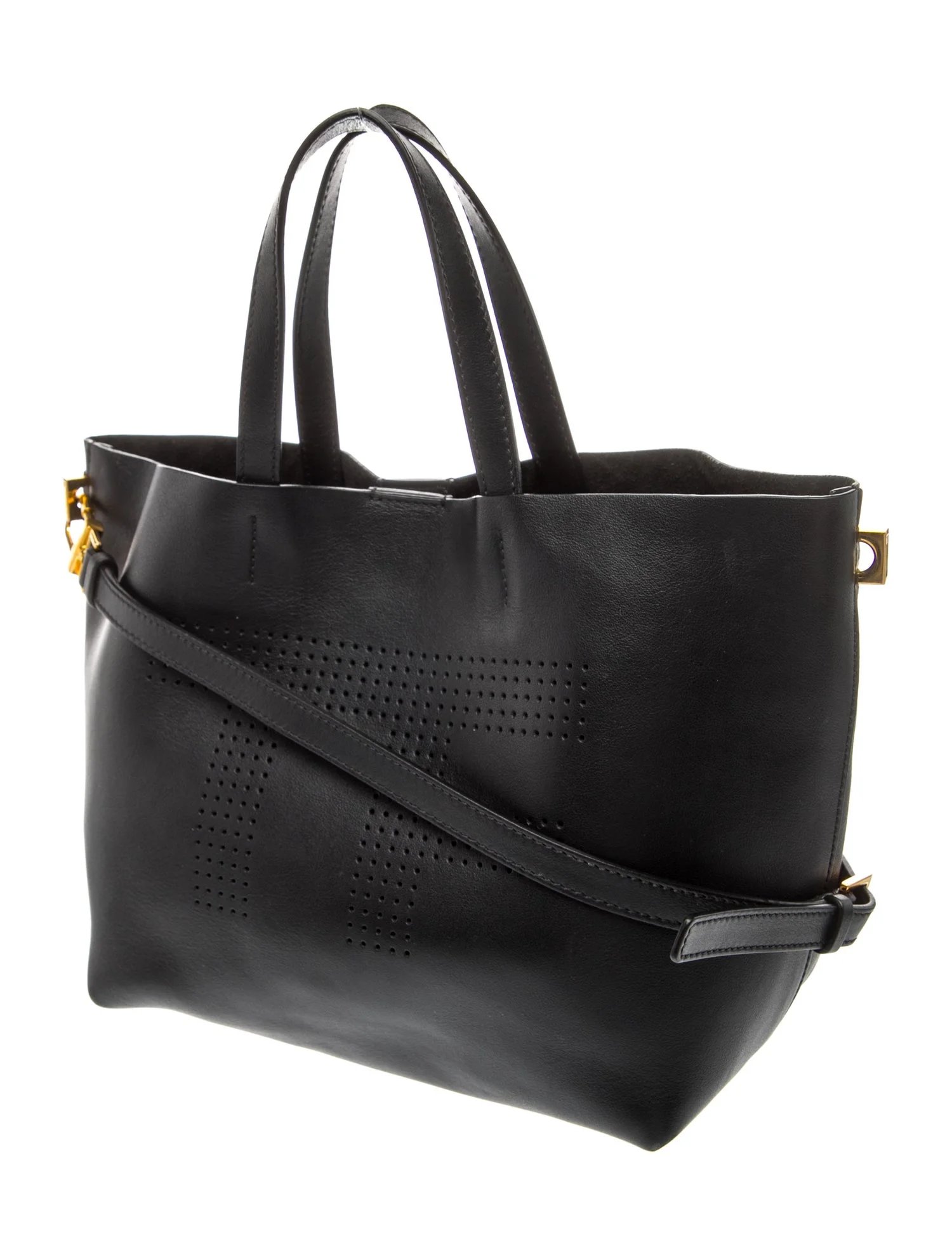 Leather T-Tote Medium