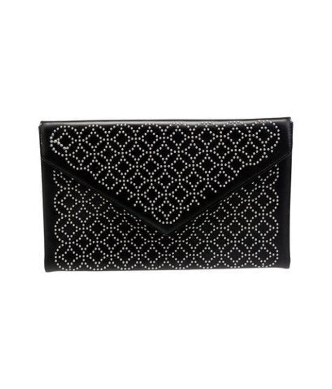 Alaia Leather Clutch