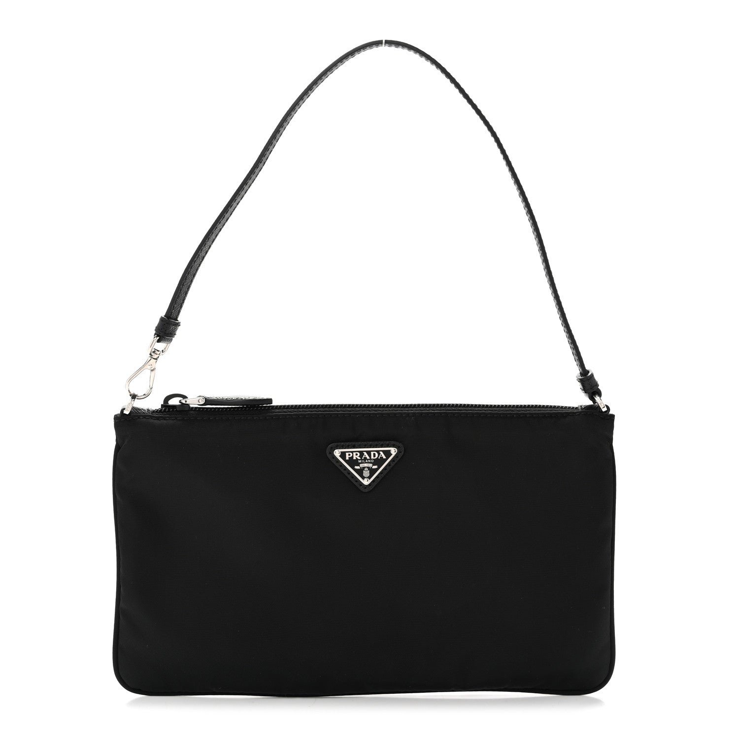 Prada Re-Nylon Vela Pouch Black