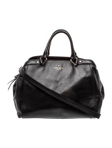 Leather Top Handle Bag