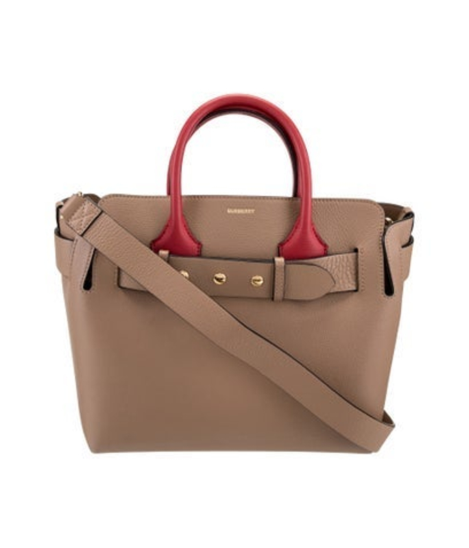 Burberry Leather Belt Tote W Tags