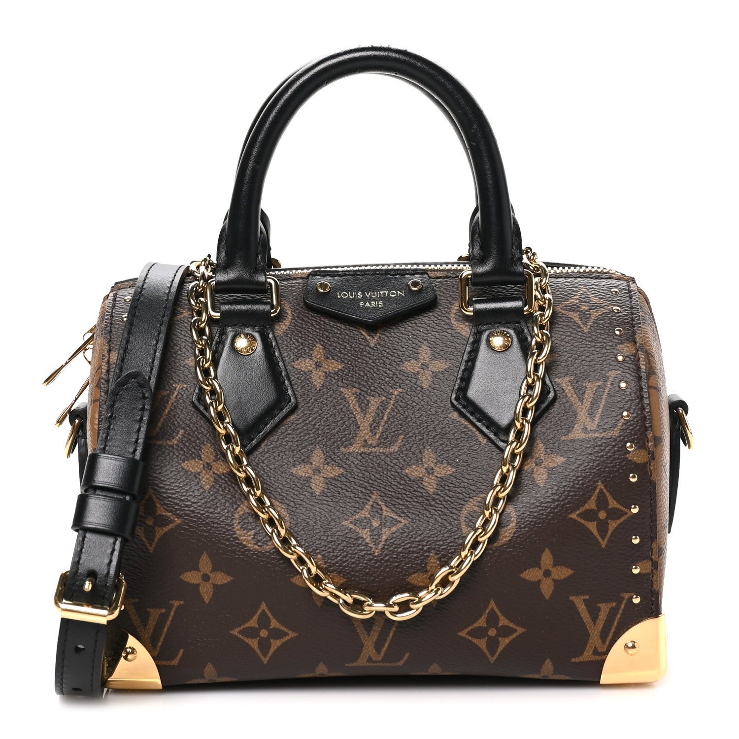 Louis Vuitton Reverse Monogram Speedy Trunk 20