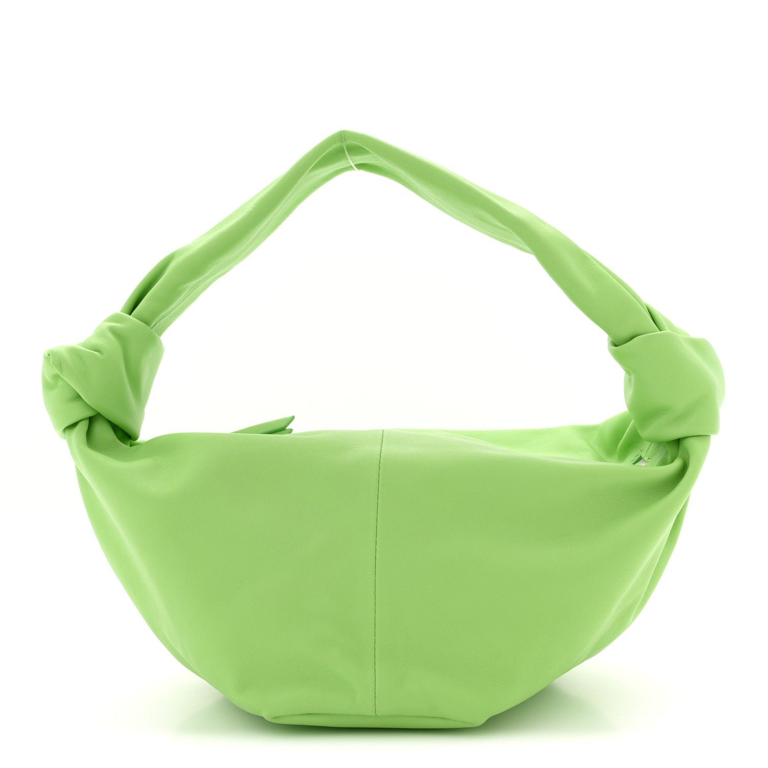 Bottega Veneta Calfskin Mini Double Knot Bag Pistachio
