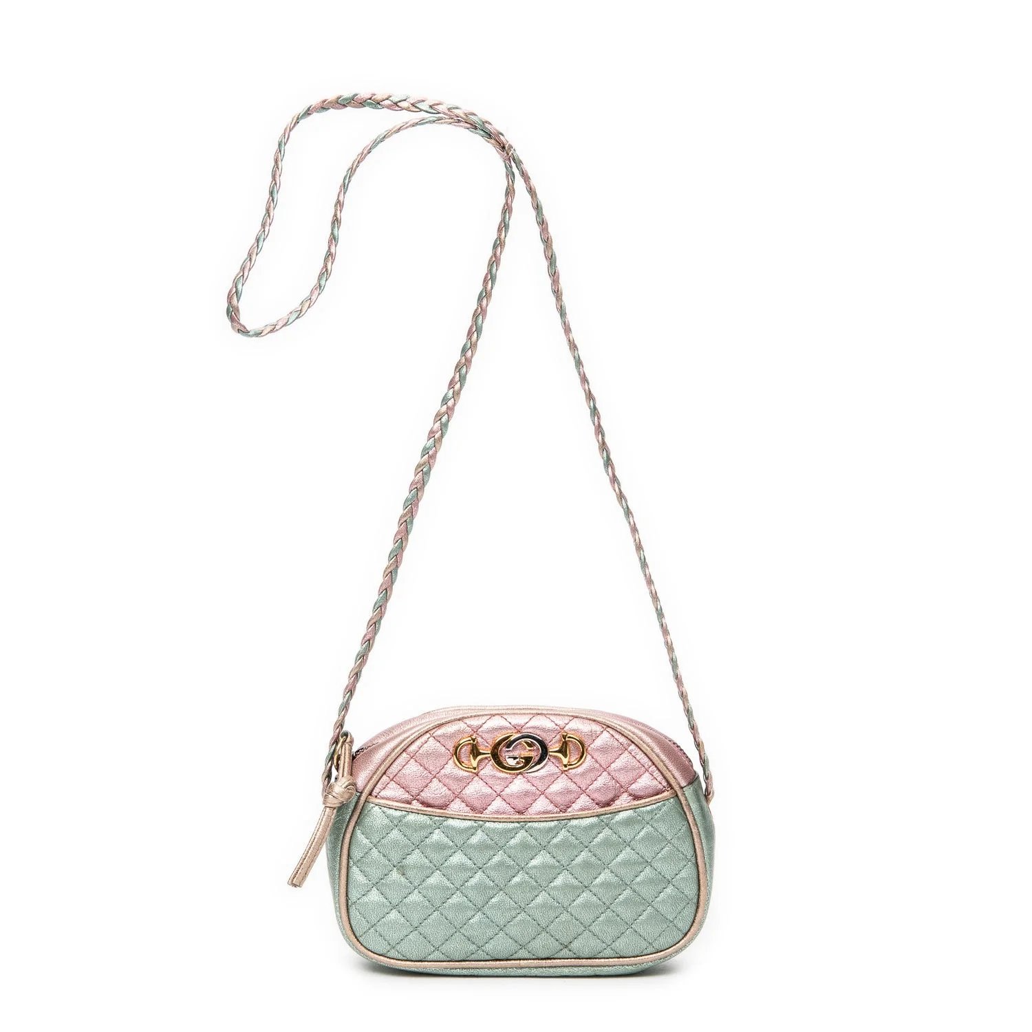 Leather Trapuntata Camera Crossbody