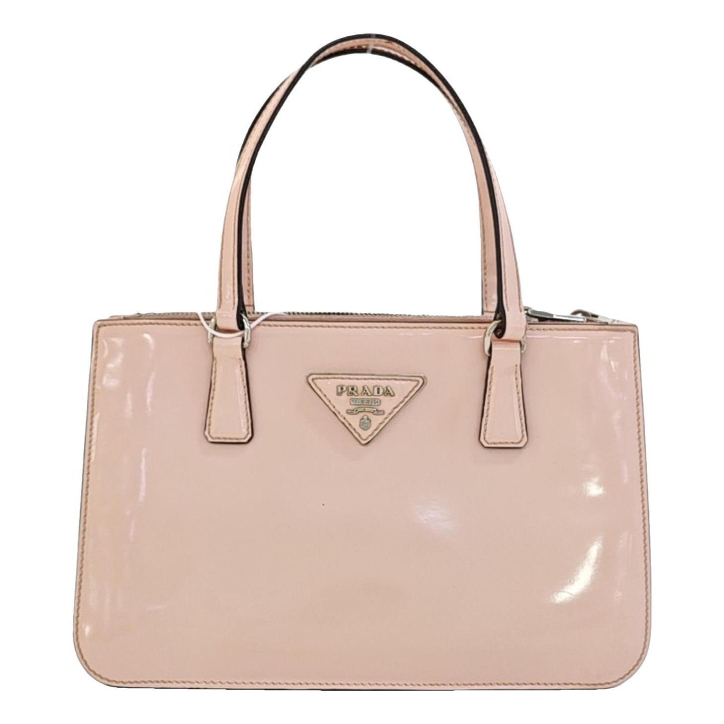 Galleria patent leather handbag