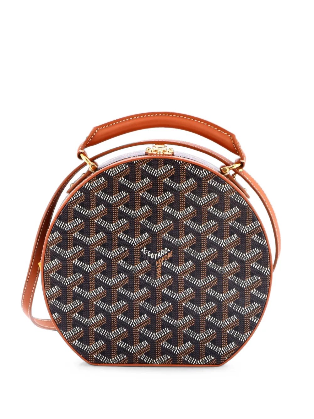 Alto Hatbox Bag Coated Canvas satchel