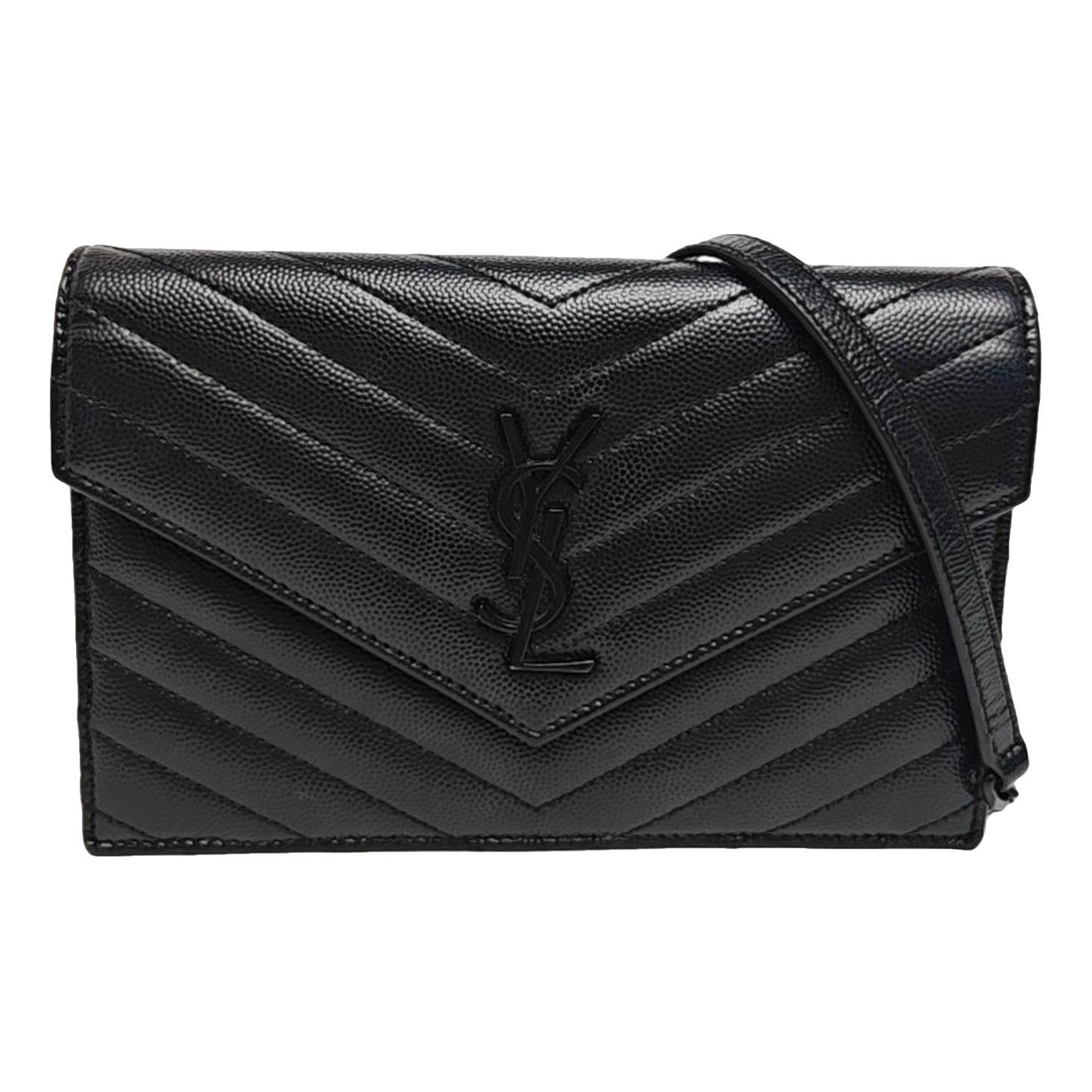 Baby monogramme leather handbag