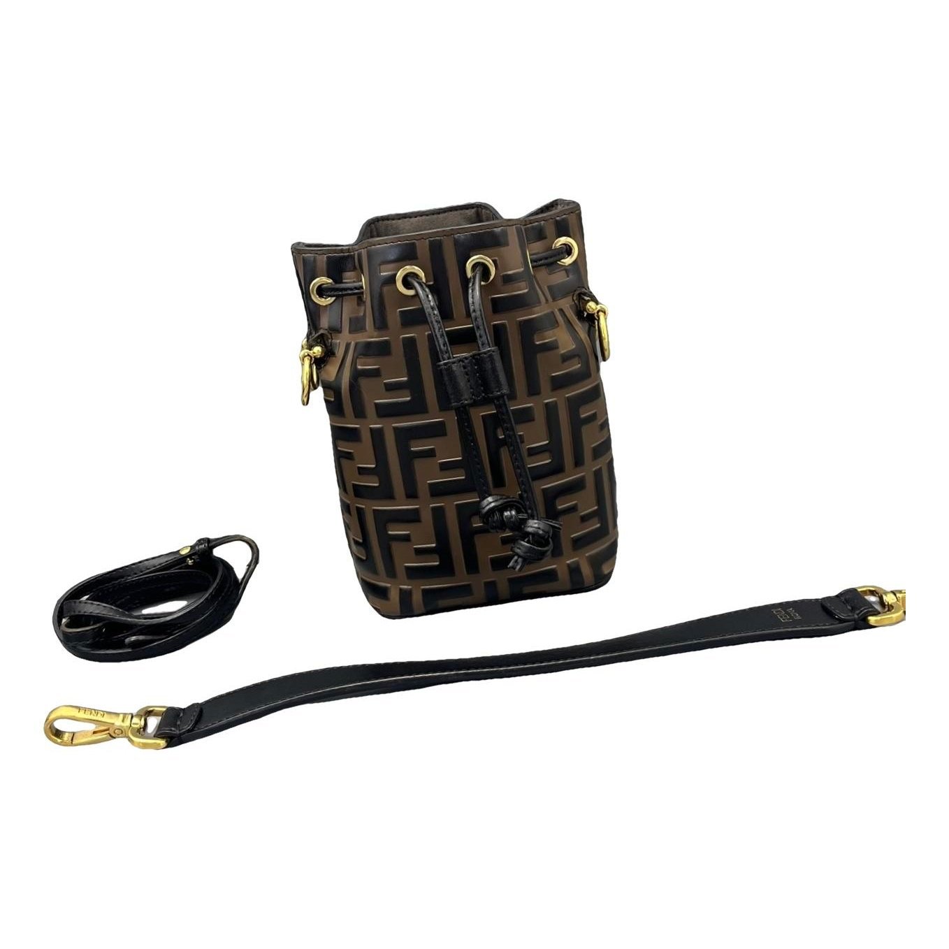 Mon Trésor leather handbag