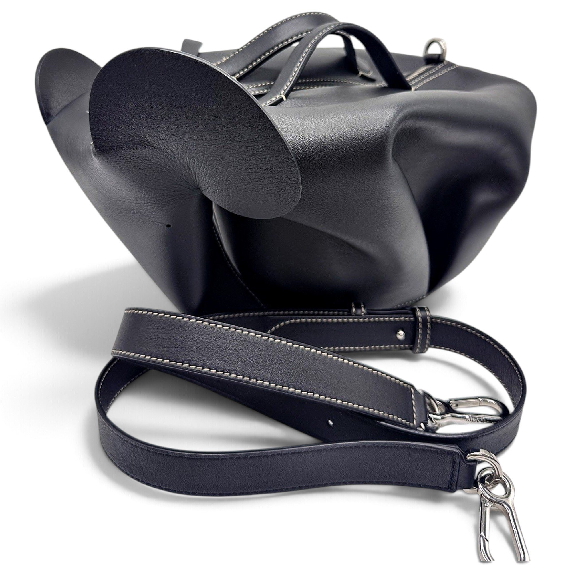 Animals leather handbag