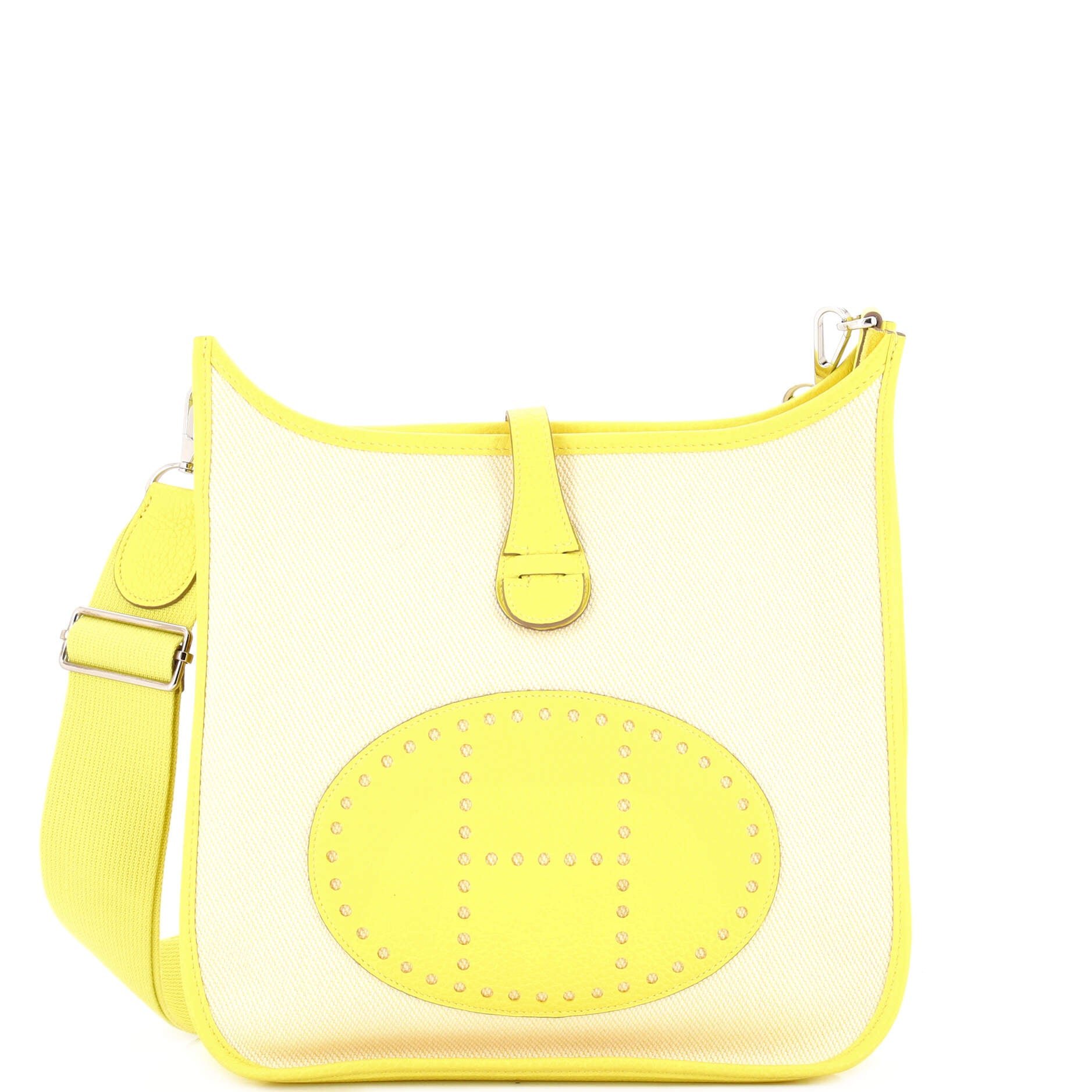 Evelyne Bag Gen III Toile and Leather PM