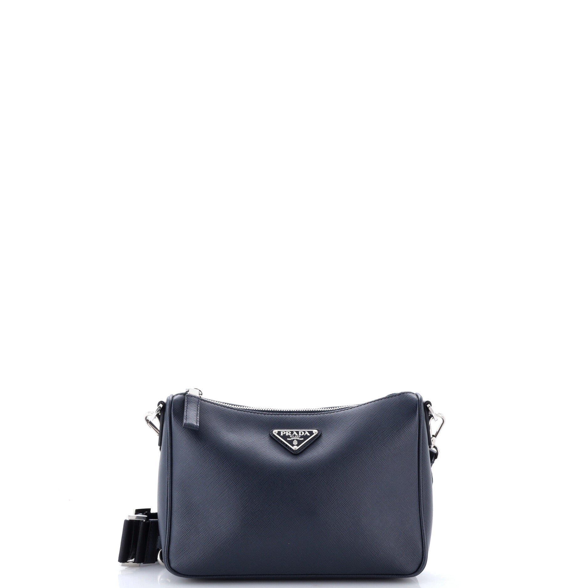 Re-Edition Zip Messenger Bag Saffiano Leather Small