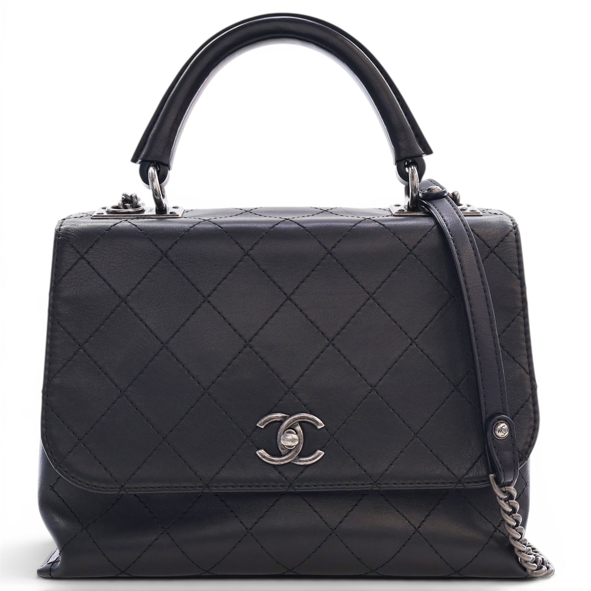 Leather handbag