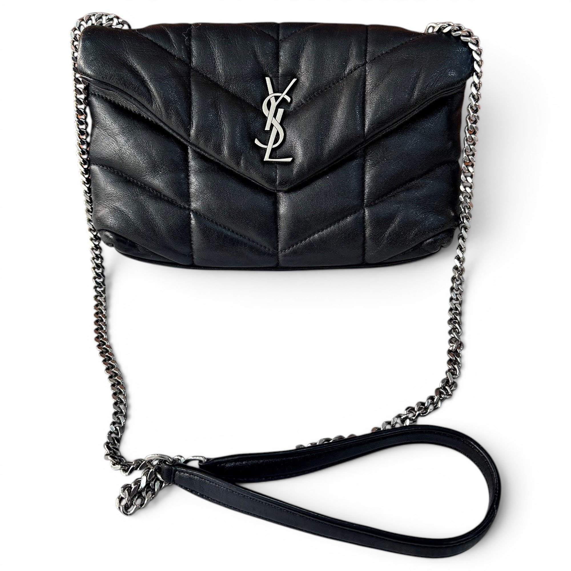 Loulou leather handbag