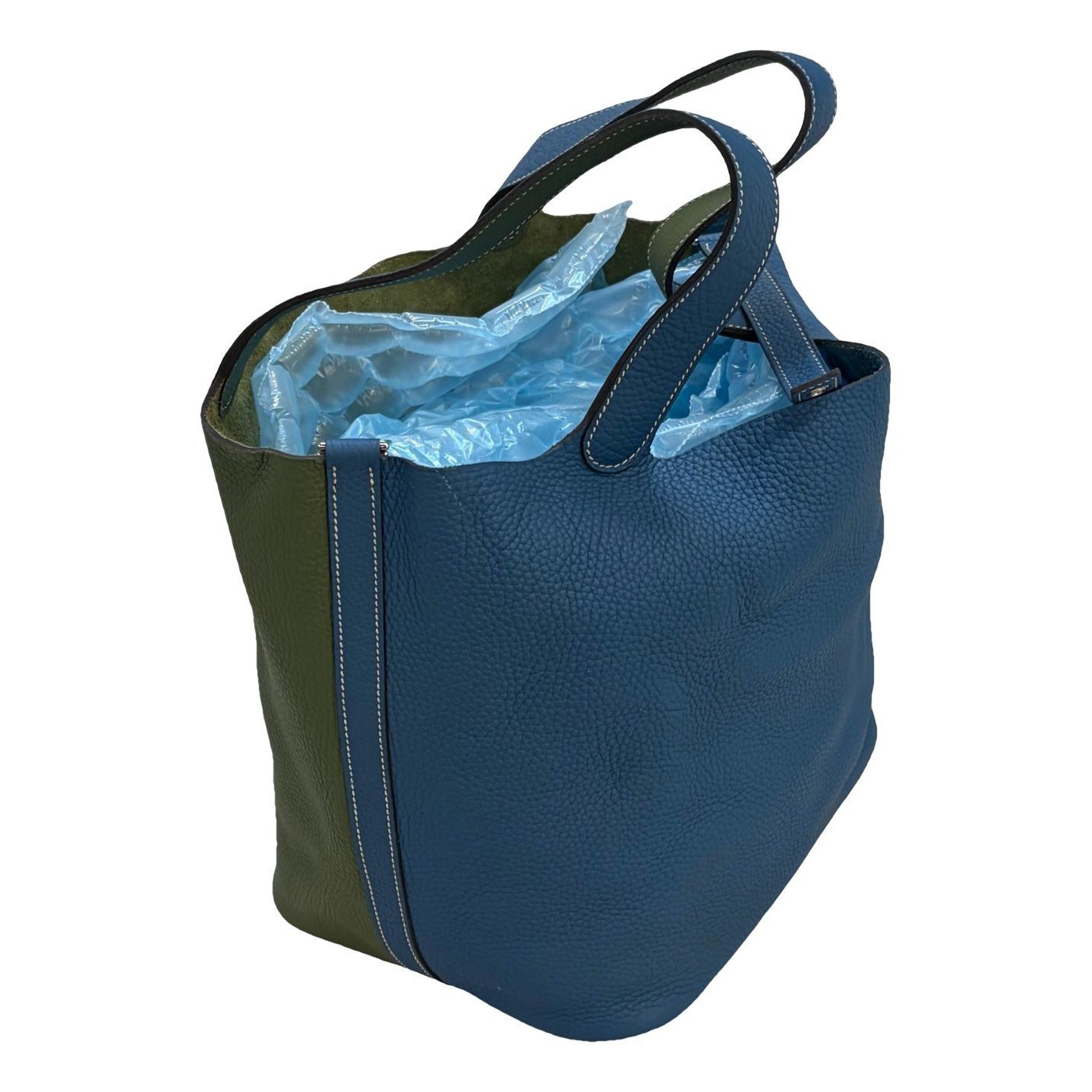 Picotin leather handbag