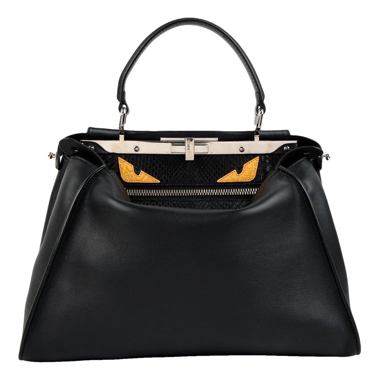 Peekaboo leather handbag