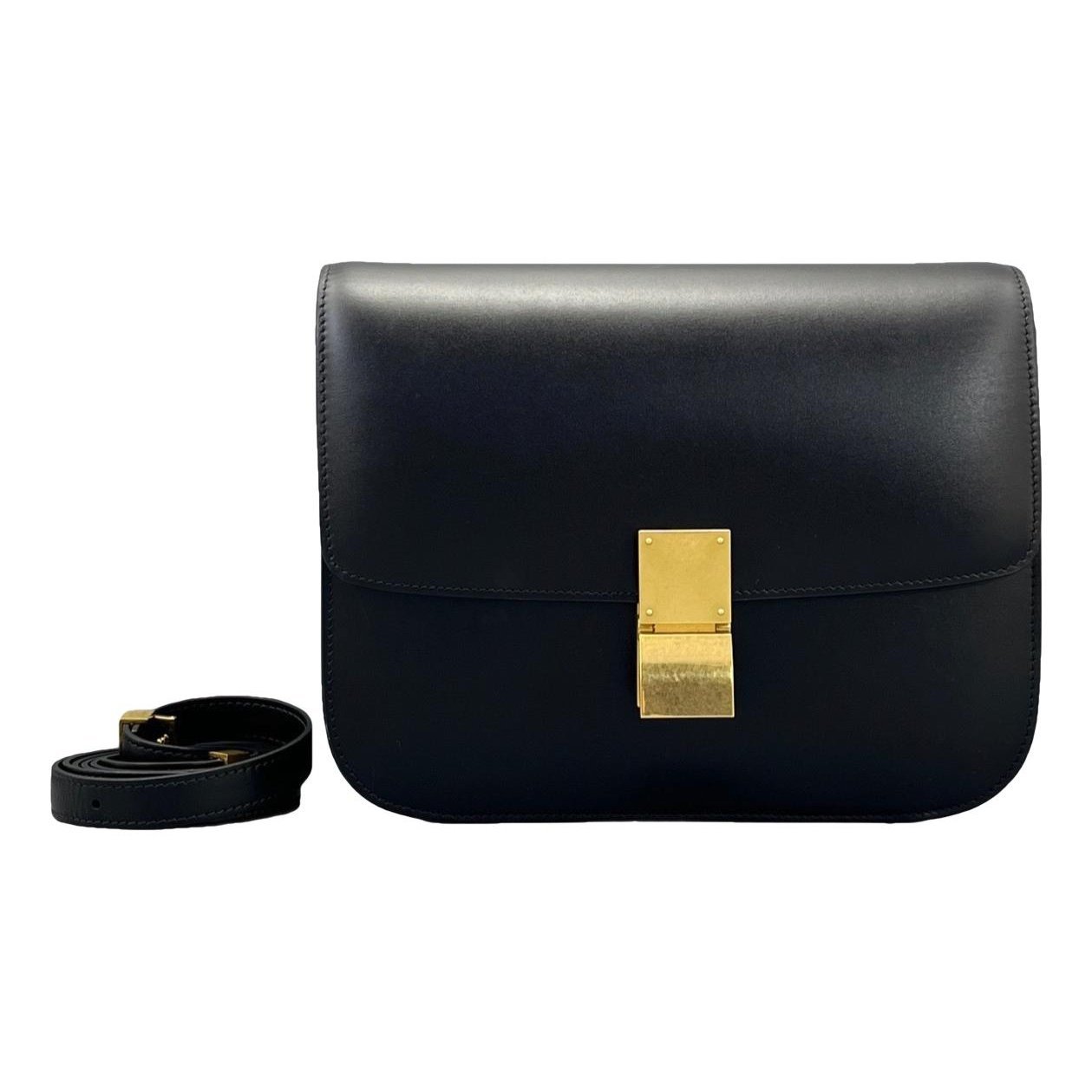 Classic leather handbag