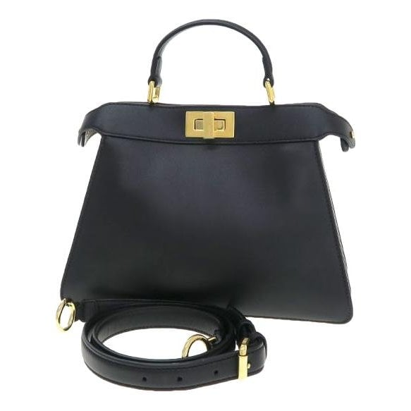 Peekaboo leather bag