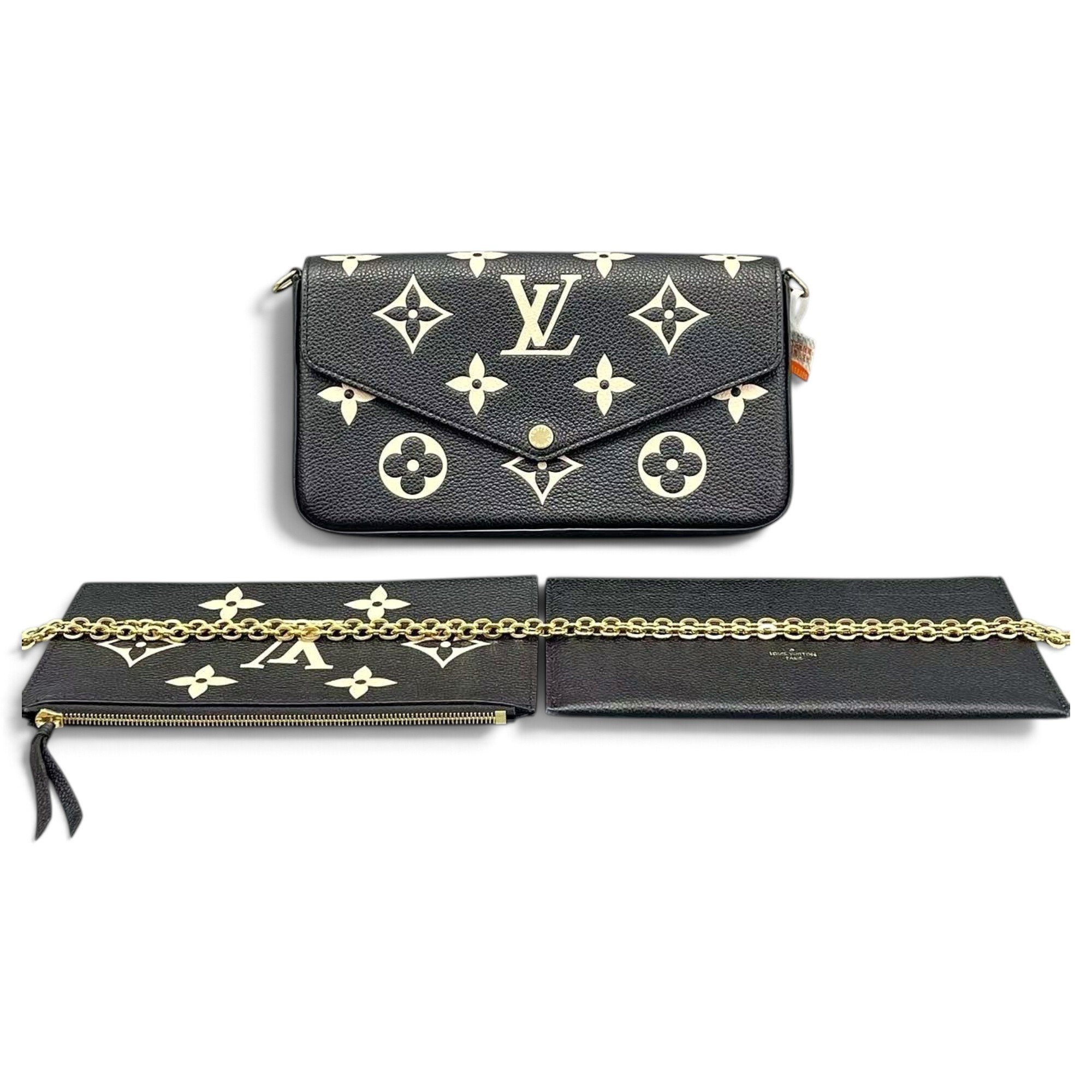 Pochette Accessoire leather crossbody bag