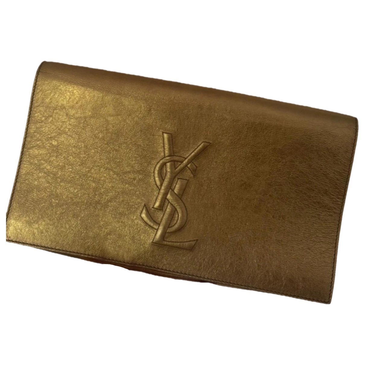 Kate monogramme leather clutch bag