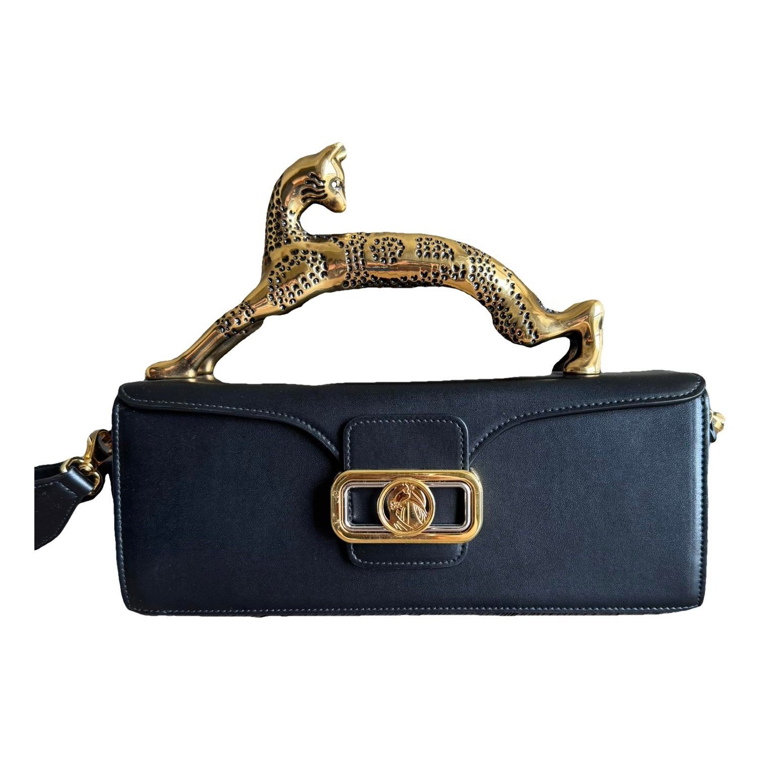 Lanvin Pencil Chat leather handbag