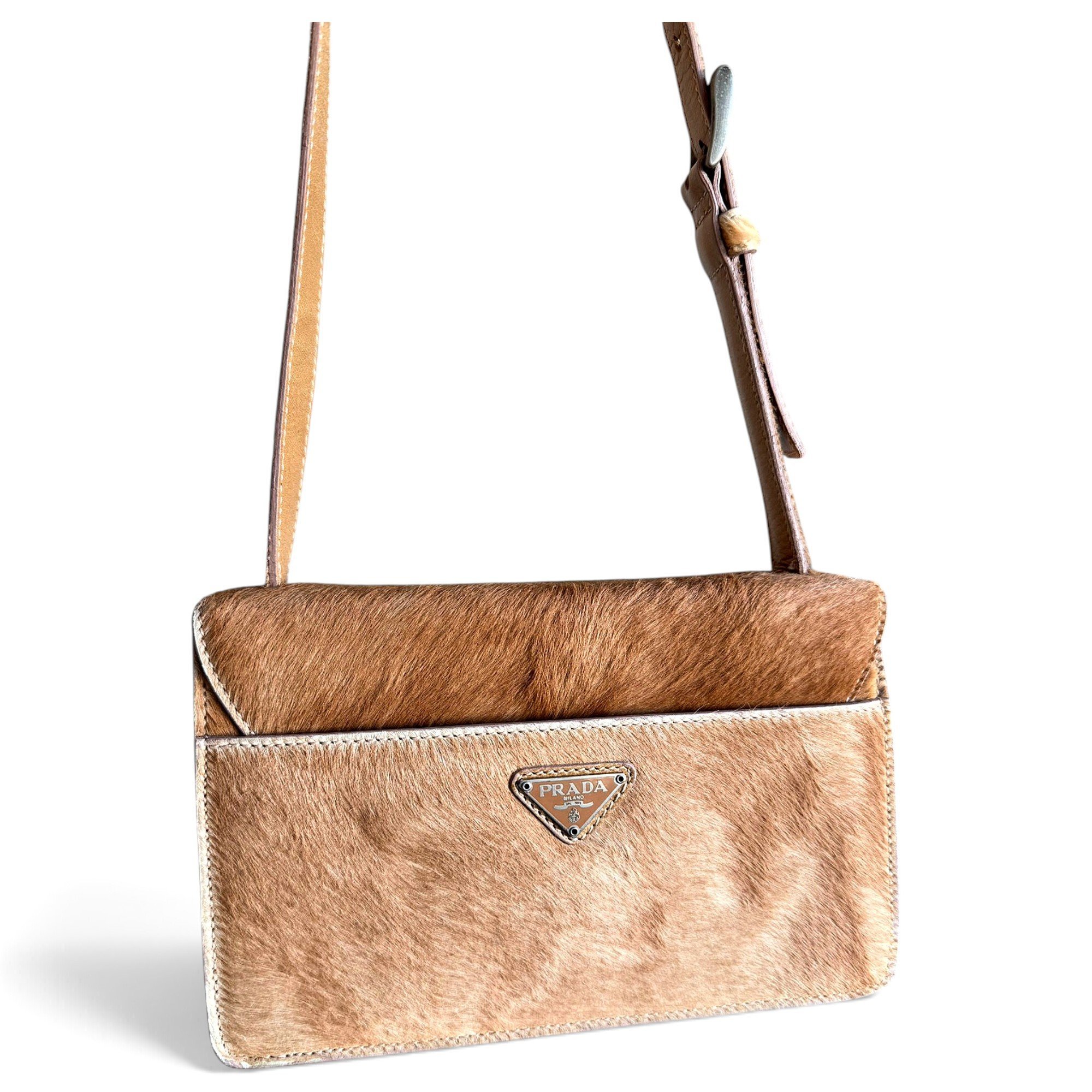 Pony-style calfskin handbag