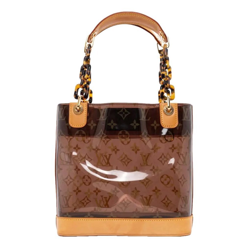 Ambre vinyl handbag